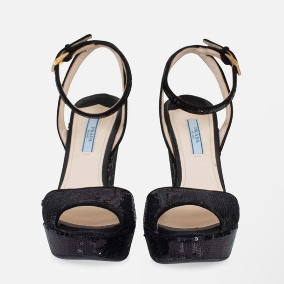Prada sequins wedges - Picture 1 of 4